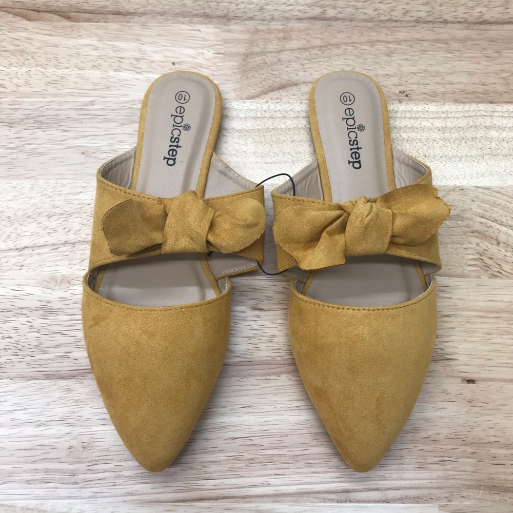 Women’s Mustard Yellow Flats